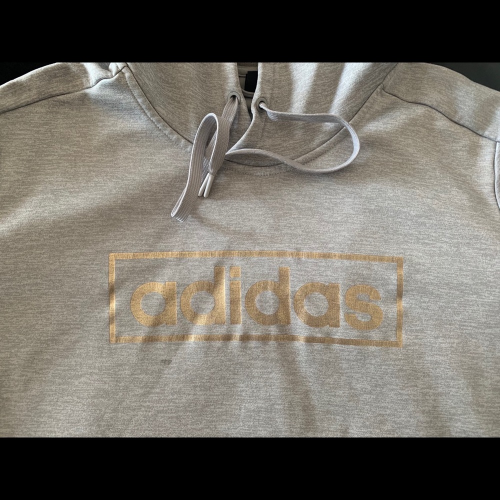 Grey Adidas Hoodie